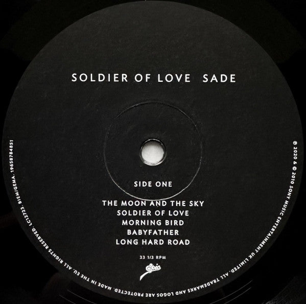 Sade : Soldier Of Love (LP, Album, RE, RM, Hal)