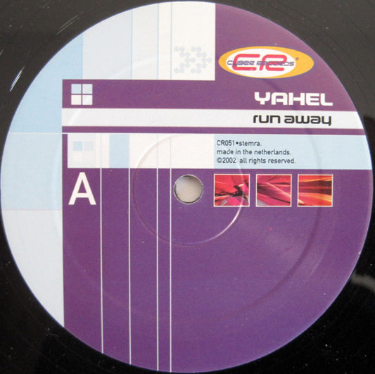 Yahel : Run Away / Massive Control (12")