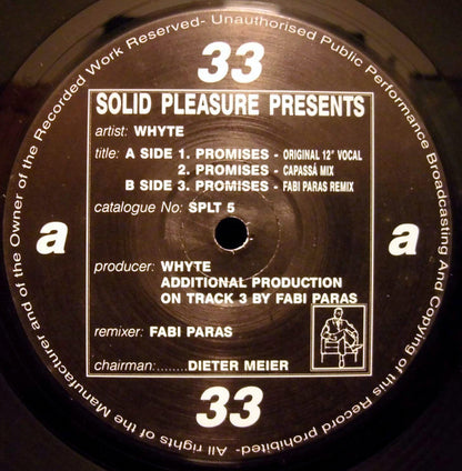Whyte : Promises (12")