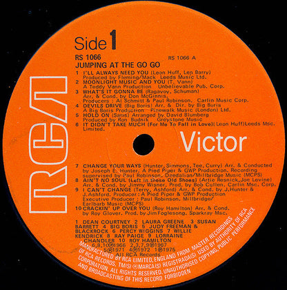 Various : Jumping At The Go Go (20 Great Northern Soul Hits) (LP, Comp)