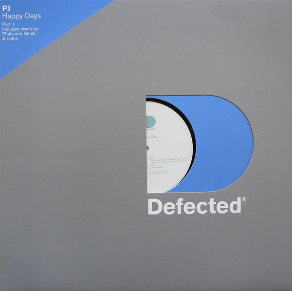 Paul Jacobs : Happy Days (Part 1) (12")