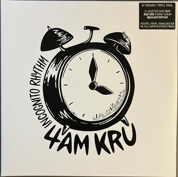 4am Kru : Incognito Rhythm (3x12", Album, Gat)