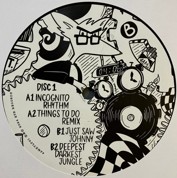 4am Kru : Incognito Rhythm (3x12", Album, Gat)