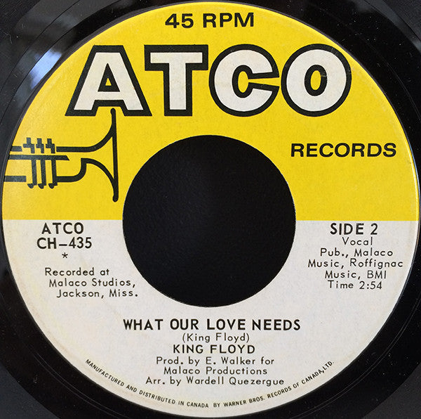 King Floyd : Groove Me (7", Single)