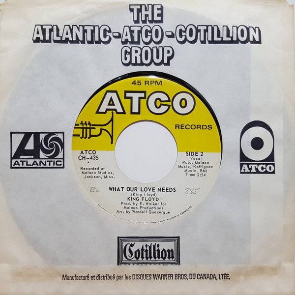 King Floyd : Groove Me (7", Single)