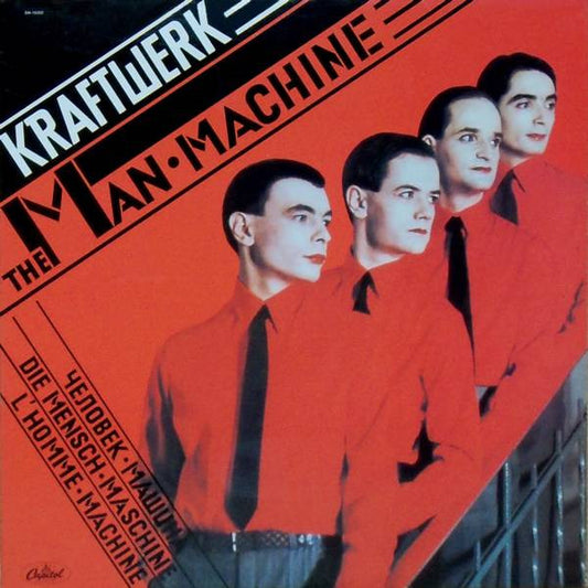 Kraftwerk : The Man-Machine (LP, Album, RE)