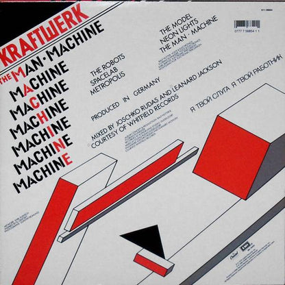 Kraftwerk : The Man-Machine (LP, Album, RE)