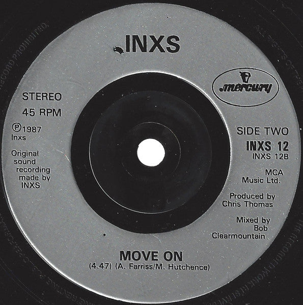 INXS : Need You Tonight (7", Single, Sil)