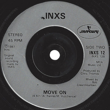 INXS : Need You Tonight (7", Single, Sil)