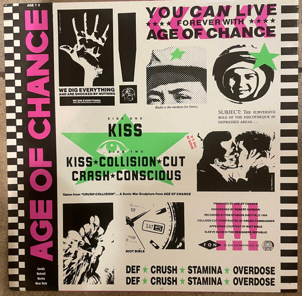 Age Of Chance : Kiss (12", Single)