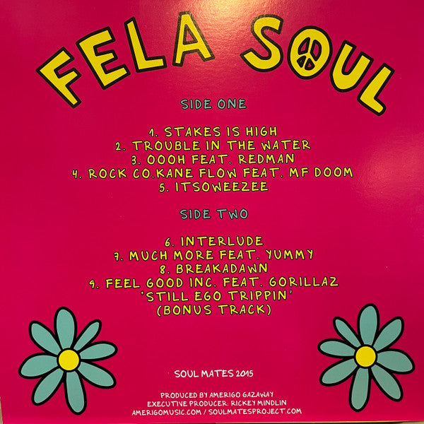Amerigo Gazaway : Fela Soul (LP, Album, Ltd, RE, Unofficial, Blu)