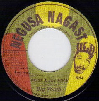 Big Youth : Pride & Joy Rock / Version (7", Single)
