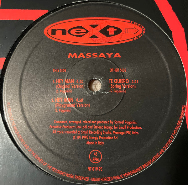 Massaya : Hey Man (12")
