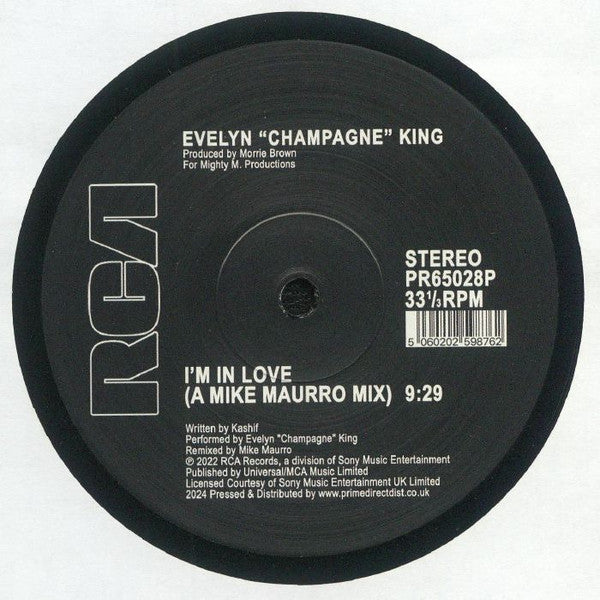 Keni Burke / Evelyn "Champagne" King* : Risin' To The Top / I'm In Love (A Mike Maurro Mix) (12")