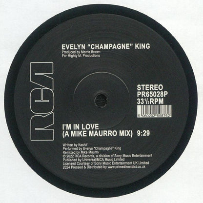 Keni Burke / Evelyn "Champagne" King* : Risin' To The Top / I'm In Love (A Mike Maurro Mix) (12")