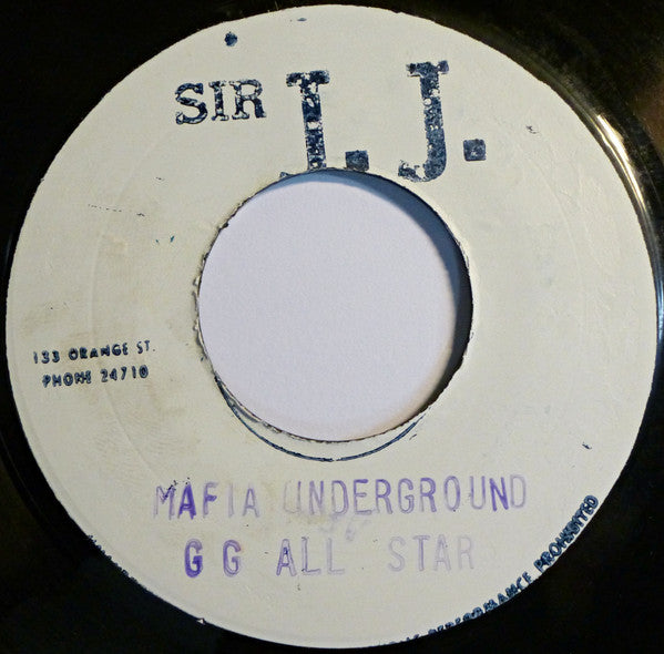 Barry Brown : Mafia (7", M/Print, RP, Unofficial)