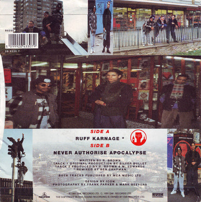 Silver Bullet : Ruff Karnage (7", Single)