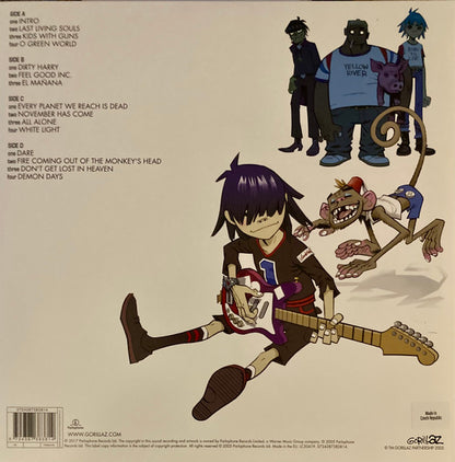 Gorillaz : Demon Days (2xLP, Album, RE, RP, Gat)