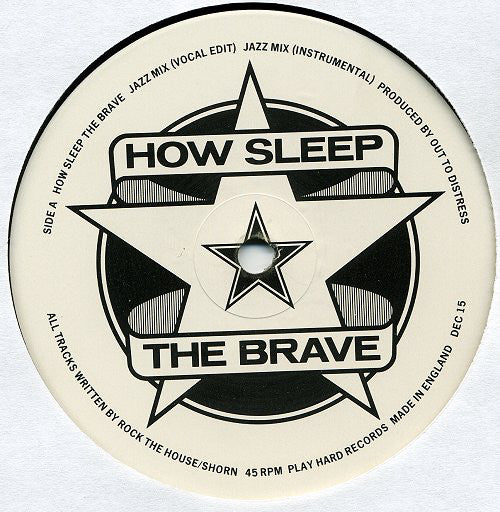 MC Buzz B Featuring Shorn Braithwaite : How Sleep The Brave (12")