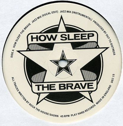 MC Buzz B Featuring Shorn Braithwaite : How Sleep The Brave (12")
