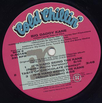 Big Daddy Kane : Raw '91 (12", Maxi)