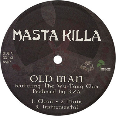 Masta Killa : Old Man / Silverbacks (12")