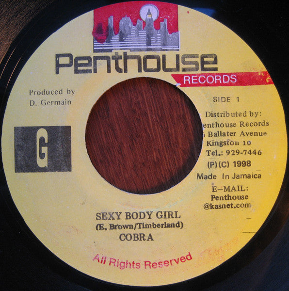 Mad Cobra : Sexy Body Girl (7")