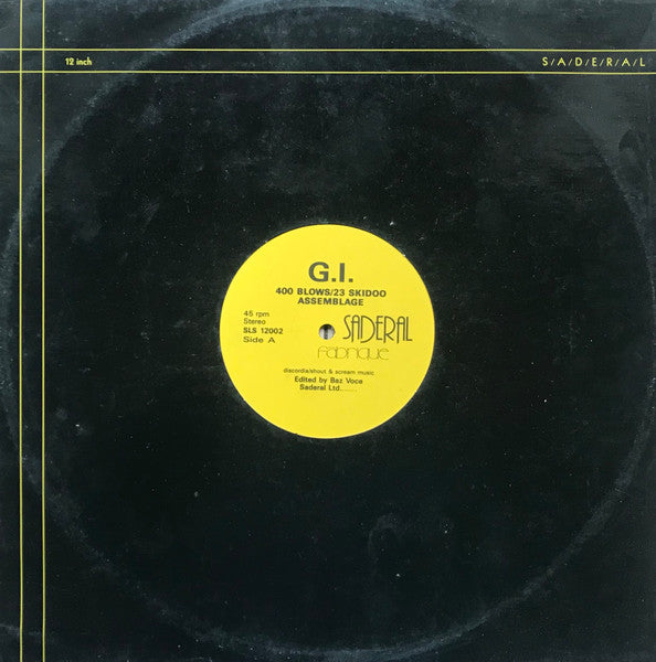 400 Blows & 23 Skidoo : 400 Blows / 23 Skidoo Assemblage (12")