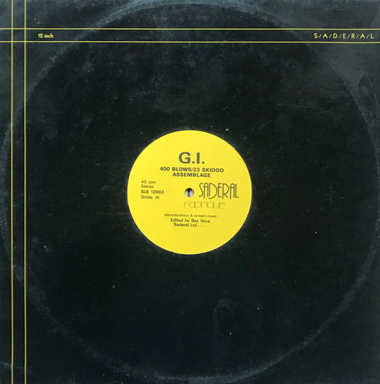 400 Blows & 23 Skidoo : 400 Blows / 23 Skidoo Assemblage (12")