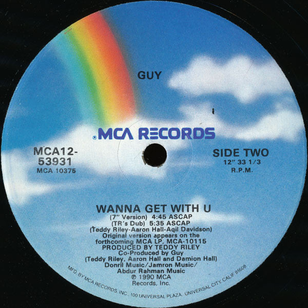 Guy : I Wanna Get With U (12", Single)