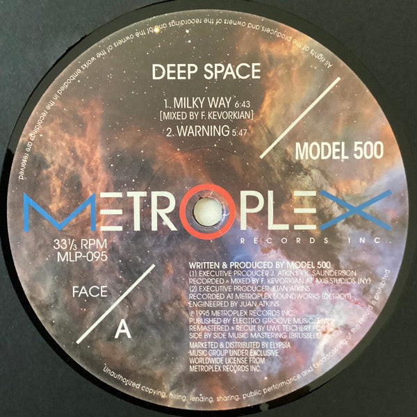 Model 500 : Deep Space (2xLP, Album, RM)