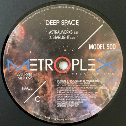 Model 500 : Deep Space (2xLP, Album, RM)
