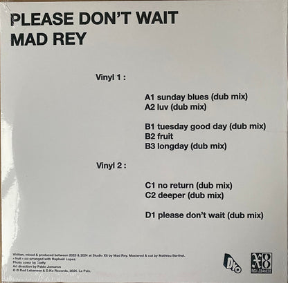Mad Rey : Please Don’t Wait (2xLP, Album)