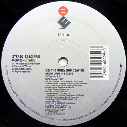 Del Tha Funkee Homosapien : Dr. Bombay (12", Single)