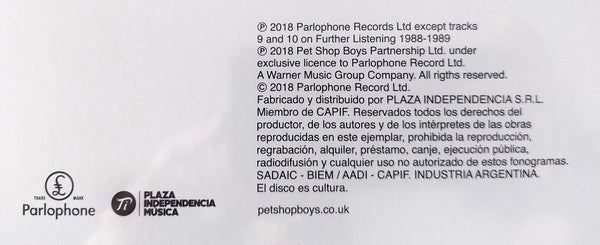 Pet Shop Boys : Introspective (LP, Album, RE, RM, 140)