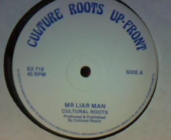 Cultural Roots / Hugh Chris : Mr. Liar Man / People Come A Dance (12")