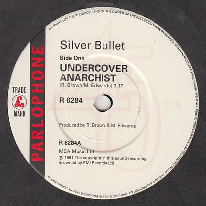 Silver Bullet : Undercover Anarchist (7", Single)