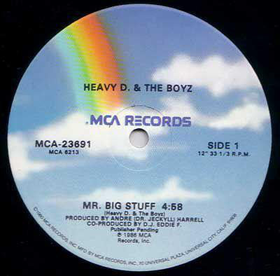 Heavy D. & The Boyz : Mr. Big Stuff (12", Single)