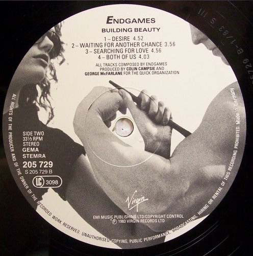 Endgames : Building Beauty (LP, Album)
