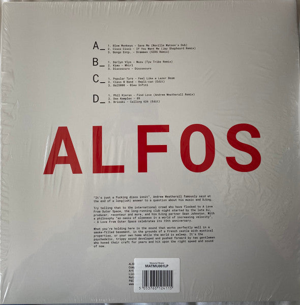 Sean Johnston : A Love From Outer Space (A Compilation) (2xLP, Comp, S/Edition, Red)