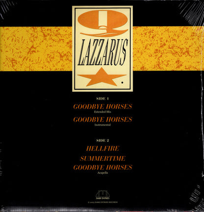 Q Lazzarus* : Goodbye Horses (12")