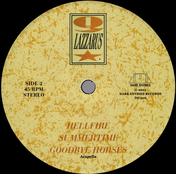 Q Lazzarus* : Goodbye Horses (12")