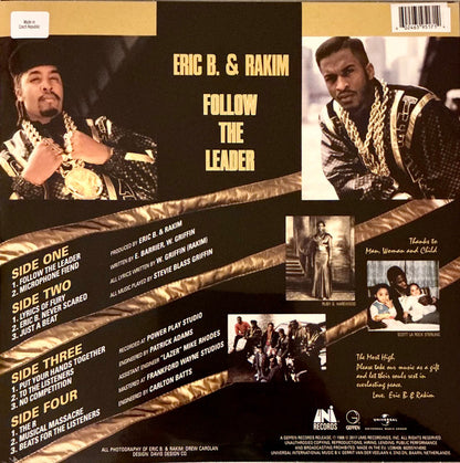 Eric B. & Rakim : Follow The Leader (2xLP, Album, RE, Pur)