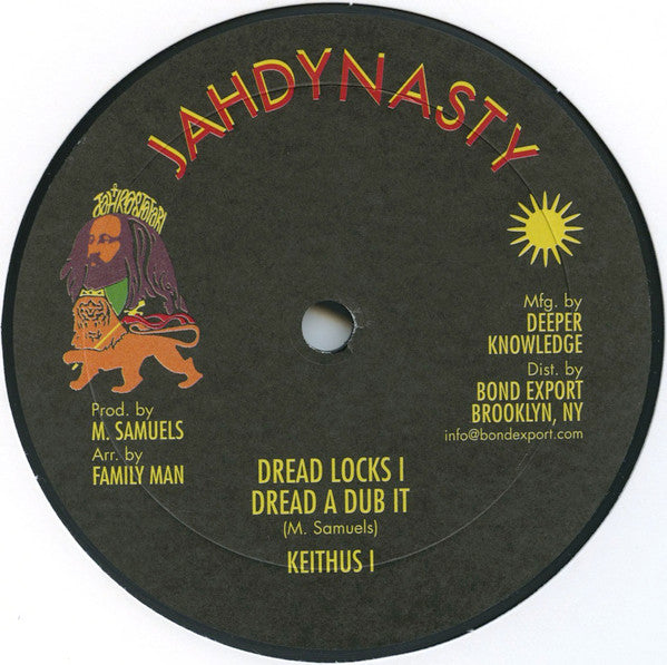 Keithus I : Dread Locks I (10", RE)
