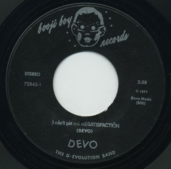 Devo :  (I Cån't Gèt Mé Nö) Såtisfactiön / Slöppy (I Såw My Baby Gétting)  (7", Single, M/Print, 1st)