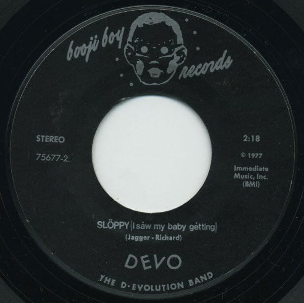 Devo :  (I Cån't Gèt Mé Nö) Såtisfactiön / Slöppy (I Såw My Baby Gétting)  (7", Single, M/Print, 1st)
