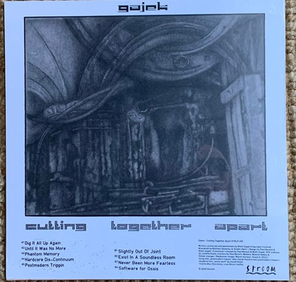Gajek : Cutting Together Apart (LP)