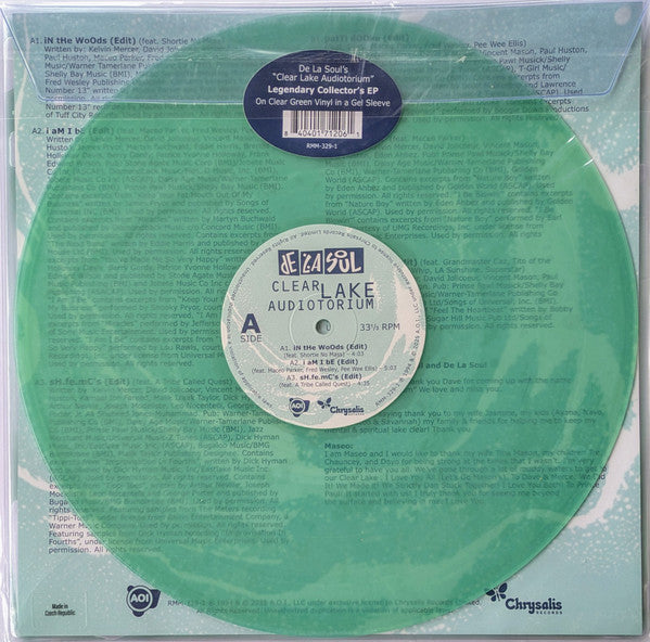 De La Soul : Clear Lake Audiotorium (12", EP, Ltd, RE, RP, Tra)