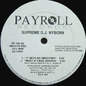 Supreme D.J. Nyborn* : I Get Funky (12", Promo)
