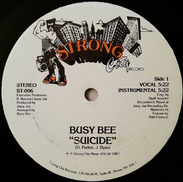 Busy Bee : Suicide (12", Single)